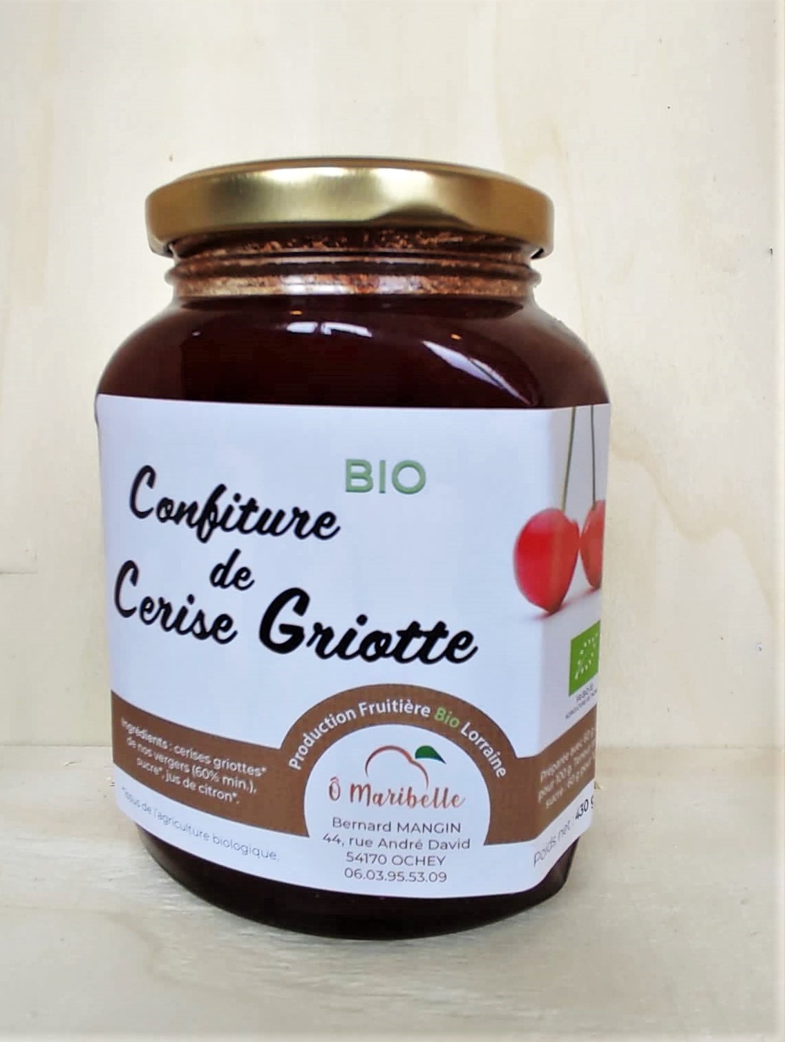 confiture cerise